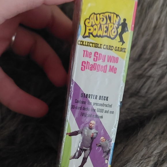 NIB ☆ Austin Powers Collectible Card Game 1999 *Sealed* Deadstock The Spy Who Sh - Picture 2 of 5